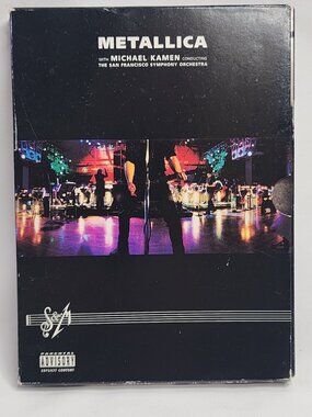 Metallica S&M 2-Disc DVD San Francisco Symphony Orchestra Concert